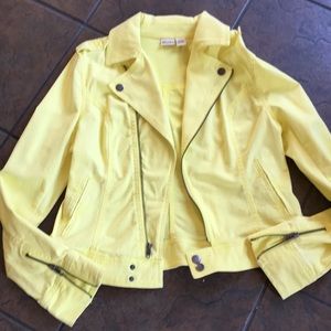 Yellow Moto jackets